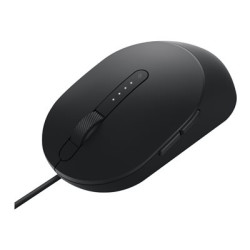 Dell MS3220 - Myš - laser - 5 tlačítka - kabelové - USB 2.0 - černá - s 3 years Advanced Exchange Service