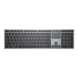 Dell Multi-Device KB700 - Klávesnice - bezdrátový - 2.4 GHz, Bluetooth 5.0 - QWERTZ - německá - titanová šedá - s 3 years Advanced Exchange Service