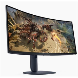 Dell Alienware AW3425DWM LCD VA 34" 3440 x 1440 2ms 400 nitů 3000:1 180Hz Pivot USB-C Černá