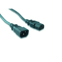GEMBIRD Kabel síťový, prodlužovací, 3m VDE 220 230V napájecí