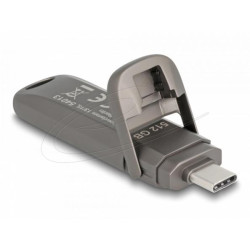 Delock Flash disk USB 20 Gbps USB-C™, 512 GB, rychlost čtení: 1980 MB s - kovový kryt