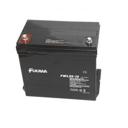 FUKAWA olověná baterie FWL 55-12 do UPS APC AEG EATON Powerware 12V 55Ah životnost 10 let závit M6
