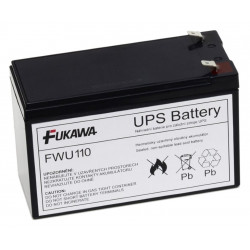 FUKAWA olověná baterie FWU110 do UPS APC náhradní baterie za RBC110 životnost 5 let