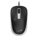 Myš drátová, Genius DX-123, černo-šedá, optická, 1200DPI, USB-C