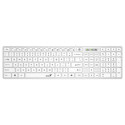 Genius SlimStar 126 COPILOT, klávesnice CZ SK, klasická, drátová (USB), bílá