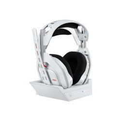 Logitech G Astro A50 - 5. generace - náhlavní souprava - plná velikost - Bluetooth LIGHTSPEED - bezdrátový - bílá