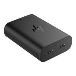 HP - Napájecí adaptér USB-C - halogenové, levé připojení - AC 115 230 V - 65 Watt - Evropa