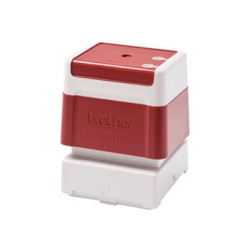 Brother 4040 - Razítko - naplněno inkoustem - červená - individuální text - 40 x 40 mm (balení 6) - pro StampCreator PRO SC-2000, PRO SC-2000USB