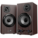 GENIUS repro SP-HF520BT Dark Brown 2.0 Bluetooth 5.3 20W Dřevěné tmavě hnědé