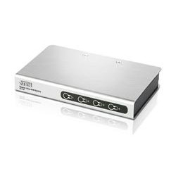 ATEN 4-port slim KVM PS 2 , včetně kabelů