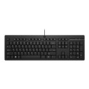 HP 125 - Klávesnice - 100% - full size - USB - česká slovenská - černá