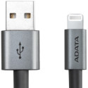 ADATA Lightning kabel MFi titánový pletený