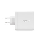 Epico 140W GaN síťová nabíječka - bílá