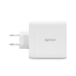 Epico 140W GaN síťová nabíječka - bílá