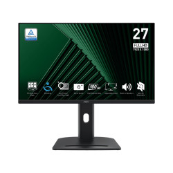 MSI Pro MP275PG 27" IPS FHD 100Hz 1ms Black 2R
