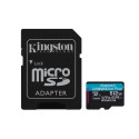 Kingston Canvas Go Plus A2 Micro SDXC 512GB UHS-I U3 Class 10 + Adaptér