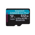Kingston Canvas Go Plus A2 Micro SDXC 512GB UHS-I U3 Class 10