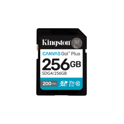 Kingston Canvas Go Plus SDXC 256GB UHS-I U3 Class 10