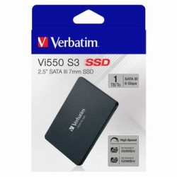 SSD Interní Verbatim Vi550, 49353, 1000GB, černý, 560 MB s-R, SATA III, 535 MB s-W