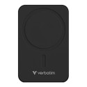 Verbatim, power banka s bezdrátovým nabíjením, 5V, nabíjení telefonu, 32223, 20000mAh, magnetické připevnění, Černá