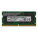 Micron - DDR5 - modul - 16 GB - SO-DIMM 262 pinů - 3200 MHz PC5-51200 - CL52 - 1.1 V - nastaveno na taktování - ECC - zelená