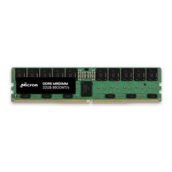 Micron - DDR5 - modul - 32 GB - DIMM 287-pin nízkoprofilová - 4400 MHz PC5-70400 - CL36 - 1.1 V - ECC - zelená