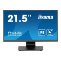 iiyama ProLite T2252MSC-B2AG - LED monitor - 22" (21.5" zobrazitelný) - dotykový displej - 1920 x 1080 Full HD (1080p) @ 60 Hz - IPS - 250 cd m? - 1000:1 - 5 ms - HDMI, DisplayPort - reproduktory - černá, matný povrch