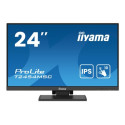 Iiyama ProLite T2454MSC-B2AG LCD IPS/PLS/WVA 23,8" 1920 x 1080 4ms 300nitů 1 000:1 75Hz  Repro    Černá