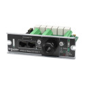 APC Network Management Card - Adaptér pro vzdálené rízení - SmartSlot - 10 100 Ethernet x 2 + suchý kontakt
