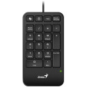 GENIUS NumPad 125 Drátová USB-C Copilot slim design předložka černá