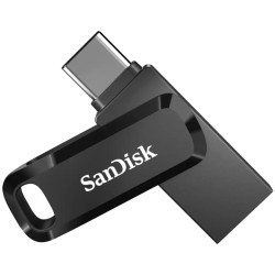 SanDisk Ultra Dual Drive Go 128GB USB Type-C + USB Type-A USB 3.2 Gen 1 černá