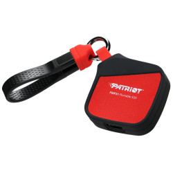 PATRIOT Portable SSD PDP31 1TB M.2 2230 format USB 3.2 Gen2 USB Type-C externí černo-červený