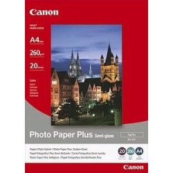 Canon fotopapír SG-201, A4, 20ks, saténový, 260g m