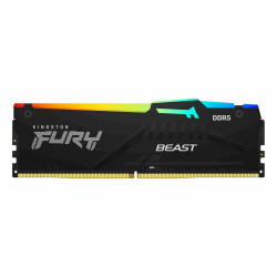 KINGSTON DIMM DDR5 16GB 5600MT s CL40 FURY Beast Černá RGB