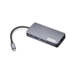 Lenovo Dock CONS - Lenovo 150 - USB-C Travel (100W max), 1x USB-C, 3x USB-A, 1x HDMI, 1x VGA, 1x RJ45, 1x TF SD čtečka