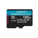 KINGSTON 128GB microSDXC Canvas Go Plus Gen4 200MB s A2 U3 V30 Card bez adapteru