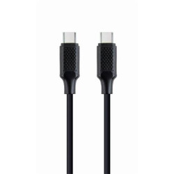 GEMBIRD CABLEXPERT Kabel USB PD (Power Delivery), 60W, Type-C na Type-C kabel (CM CM), 1,5m, datový a napájecí, černý