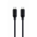 GEMBIRD CABLEXPERT Kabel USB PD (Power Delivery), 100W, Type-C na Type-C kabel (CM CM), 1,5m, datový a napájecí, černý