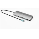 i-tec USB-C Metal Nano 3x Display Dock, 2x HDMI 1x USB-C video, PD 140W + i-tec Universal Charger 140 W