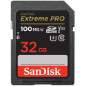 SanDisk Extreme PRO 32GB SDHC UHS-I, Class 10, U3, V30 up to 100MB s & 90MB s Read Write + 2 years RescuePRO