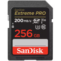 SanDisk Extreme PRO 256GB SDXC UHS-I, Class 10, U3, V30 up to 200MB s & 140MB s Read Write + 2 years RescuePRO