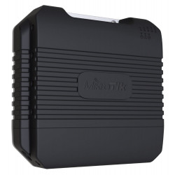 MikroTik RouterBOARD LtAP LTE kit, Wi-Fi 2,4 GHz b g n, 2 3 4G (LTE) modem, 2,5 dBi, 3x SIM slot, GPS, LAN, L4