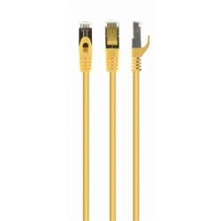GEMBIRD Patch kabel S FTP Cat. 6A LSZH, žlutý, 10 m