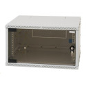 TRITON 19" jednodílný rozvaděč 4U 400mm - rozložený FLAT PACK, černý