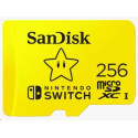 SanDisk MicroSDXC karta 256GB for Nintendo Switch (R:100 W:90 MB s, UHS-I, V30,U3, C10, A1) licensed Product,Super Mario