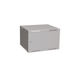 Solarix rozvaděč nástěnný skládaný SENSA LITE 6U 450mm, dveře plech, RAL 7035, SENSA-L-6U-545-21-G