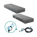 i-tec USB 3.0 USB-C Thunderbolt, 3x 4K Docking Station Gen 2 + PD 100W
