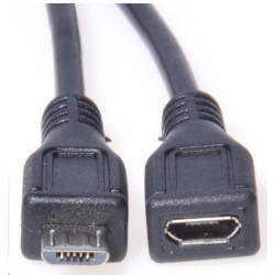 PREMIUMCORD Kabel prodlužovací micro USB - micro USB 3m (M F)