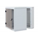 Triton 19" rozvaděč dvoudílný 12U 515mm, celoskleněné dveře