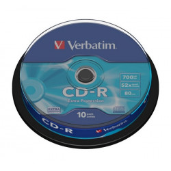 VERBATIM CD-R80 700MB 52x Extra Protection 10pack spindle